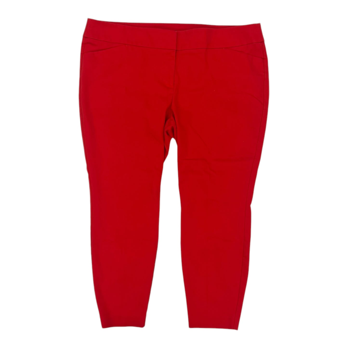 Pants Chinos & Khakis By Loft In Red, Size:20
