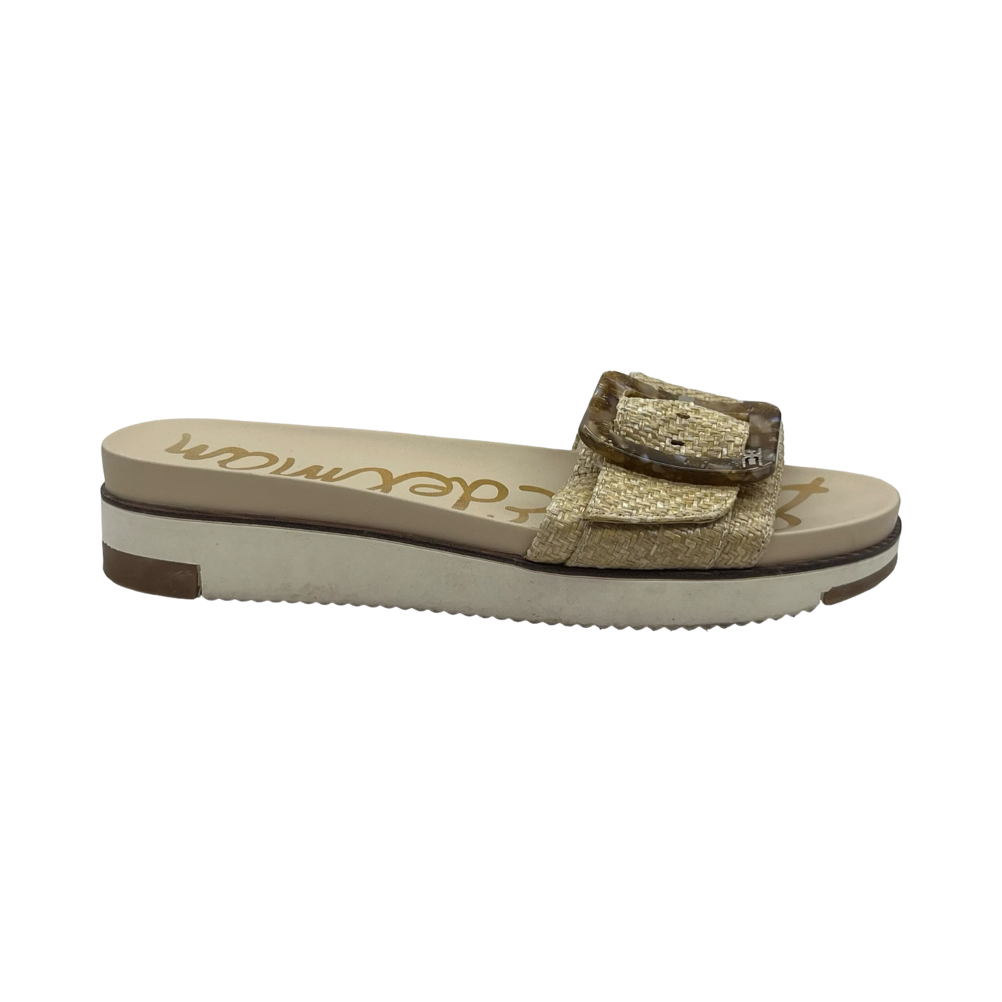 Sandals Flats By Sam Edelman In Brown, Size:8