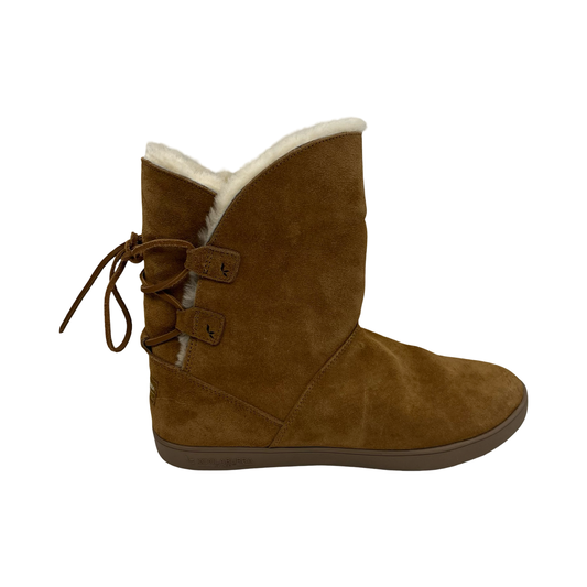 Boots Ankle Flats By Koolaburra By Ugg In Brown, Size:9