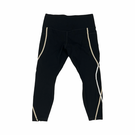 Athletic Leggings Capris By Members Mark In Black, Size:M