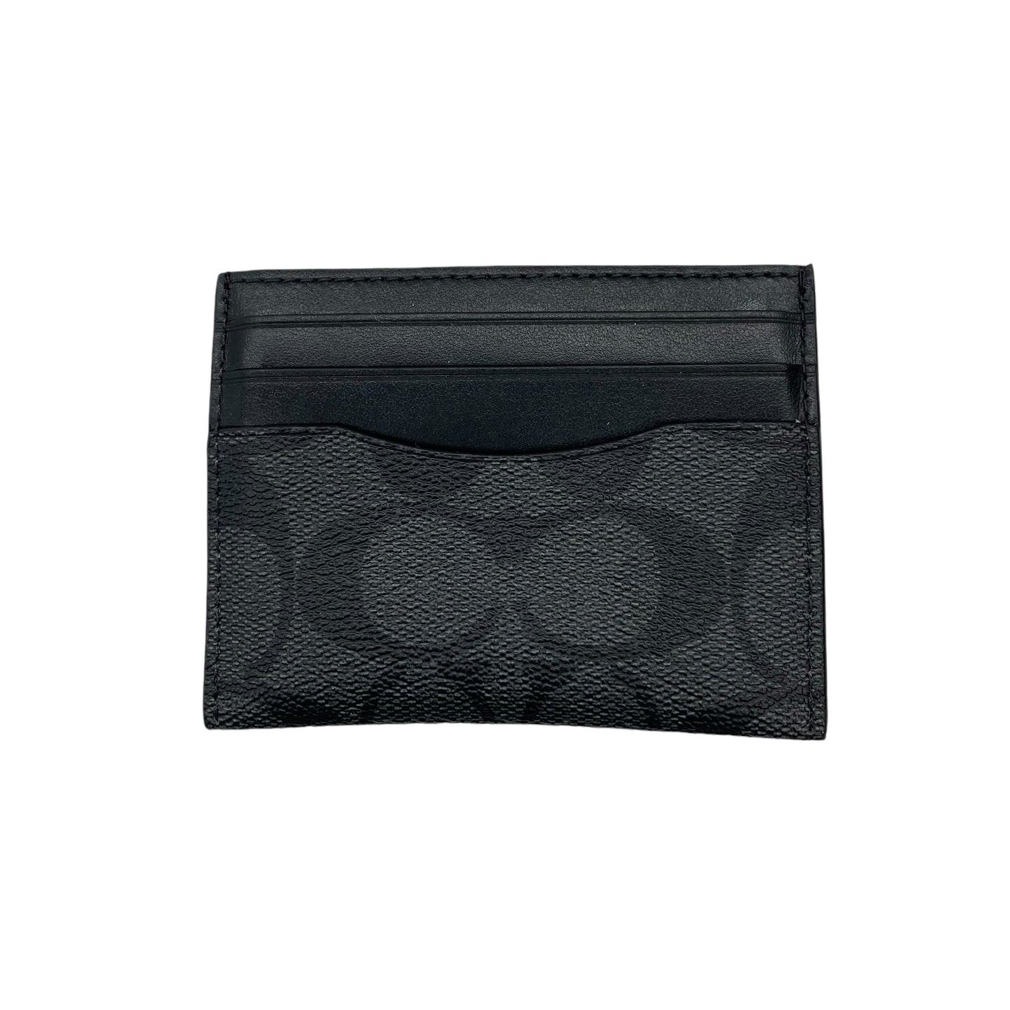 BLACK WALLET DESIGNER by COACH Size:SMALL