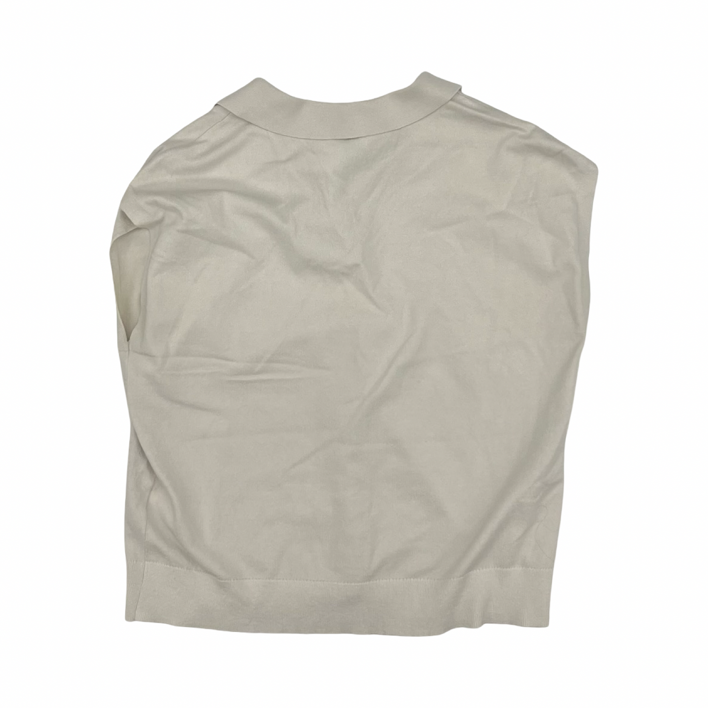Top Sleeveless By Dkny In Tan, Size:M