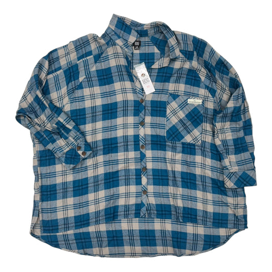 Top Ls By Bdg In Teal, Size:L