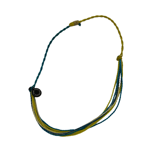 Bracelet Other By Puravida In Blue & Yellow