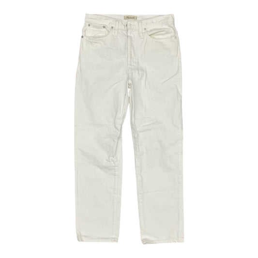 Jeans Straight By Madewell In White Denim, Size:4
