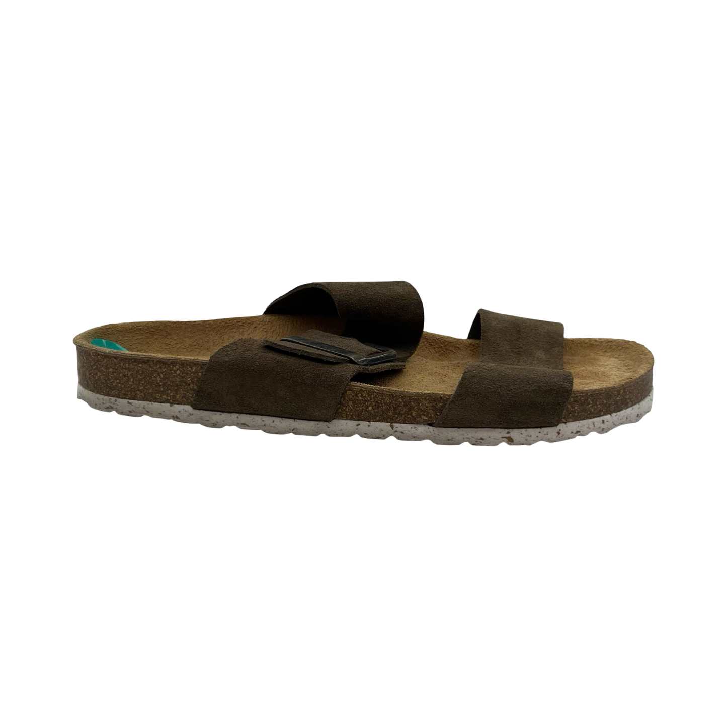 Sandals Flats By Clothes Mentor In Brown, Size:8