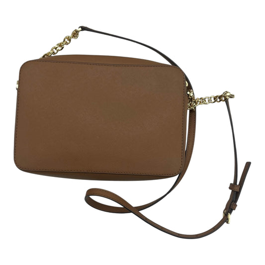 Crossbody Designer By Michael Kors In Brown, Size:Medium
