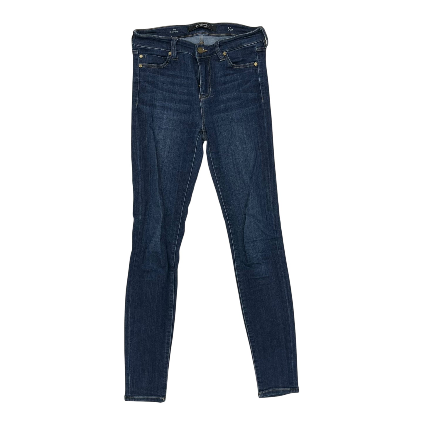JEANS SKINNY by LIVERPOOL In BLUE DENIM, Size: 4