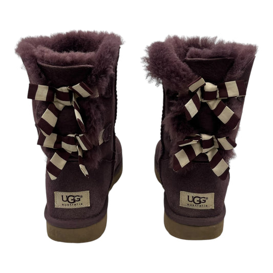 Boots Designer By Ugg In Purple, Size:7