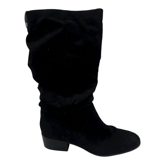 Boots Knee Flats By Cmf In Black, Size:10