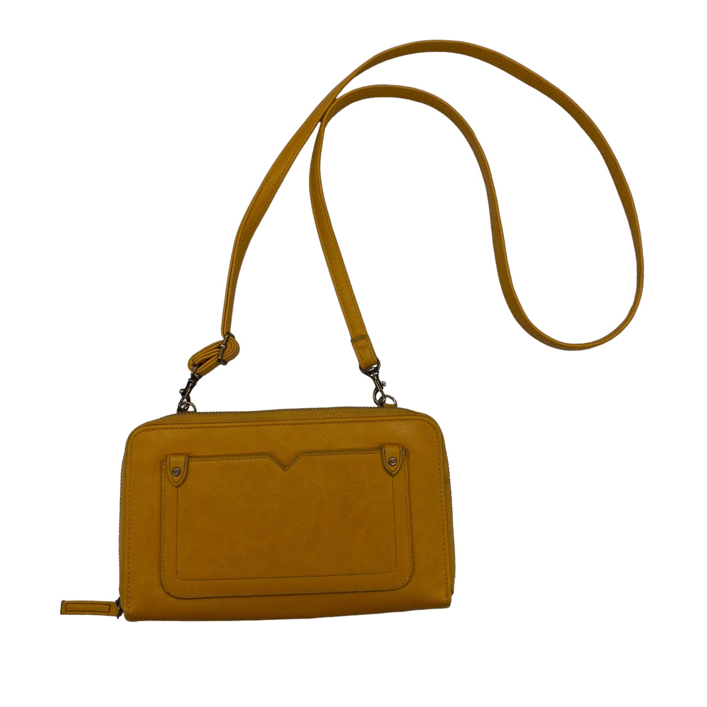 YELLOW CROSSBODY by CLOTHES MENTOR Size:SMALL