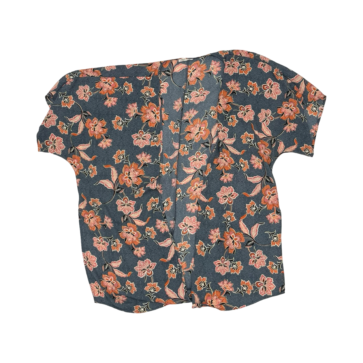 Kimono By Maurices In Grey & Orange, Size:S
