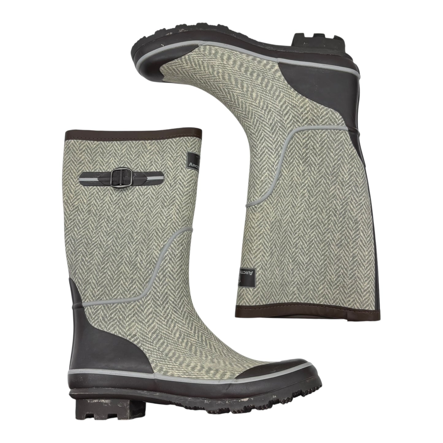 Boots Rain By Clothes Mentor In Tan, Size:8