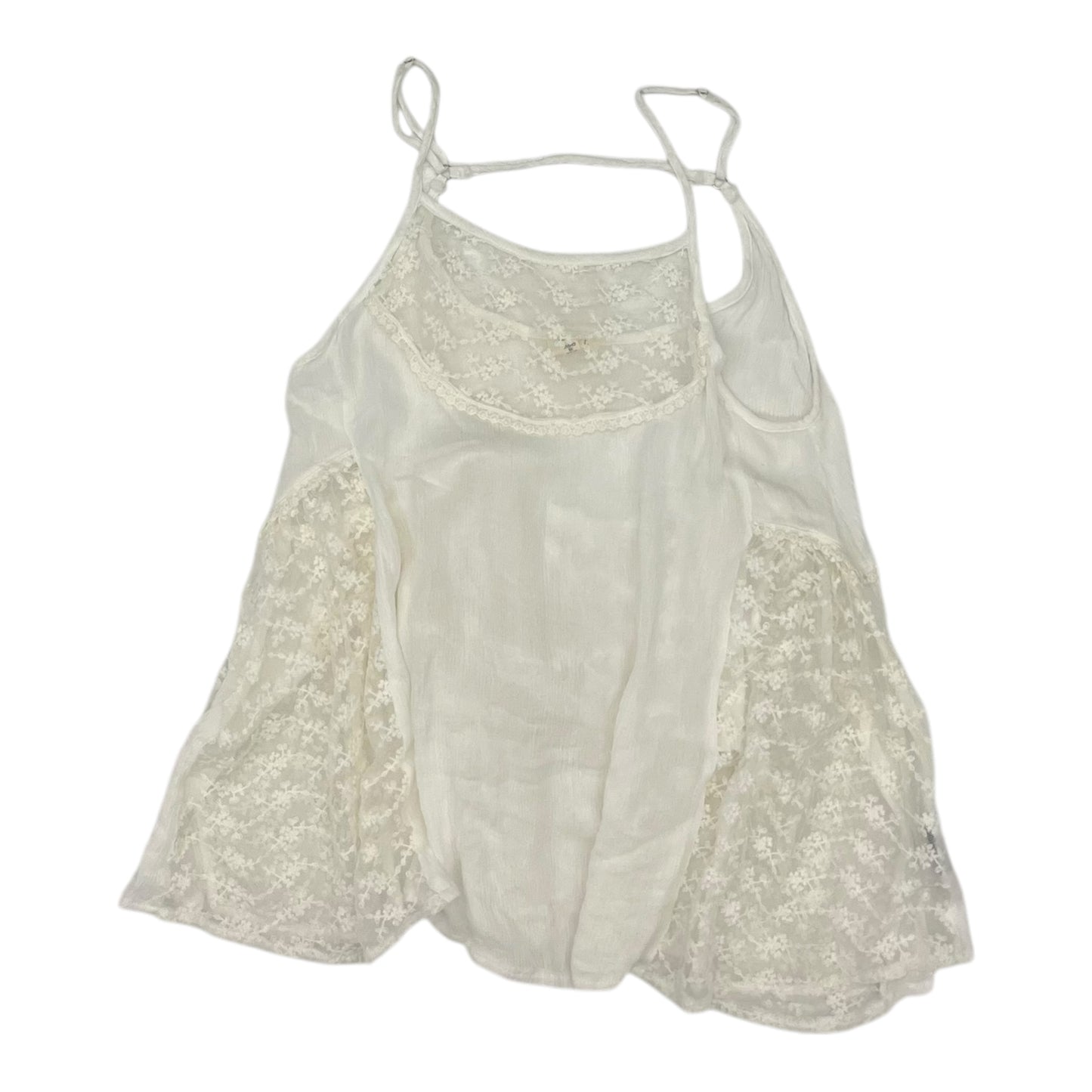 Blouse Sleeveless By Pol In Cream, Size:S