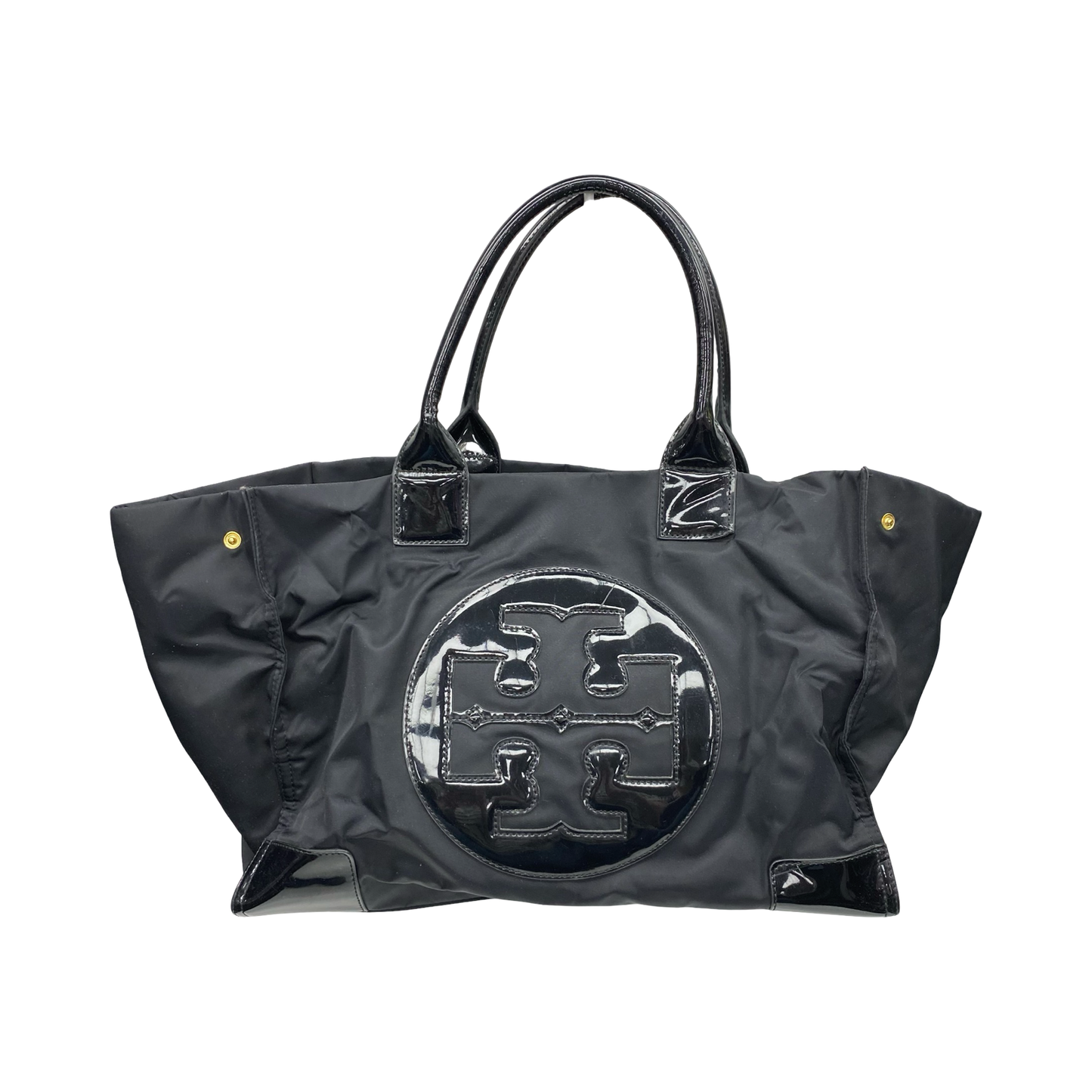 Handbag Designer By Tory Burch In Black, Size:Large