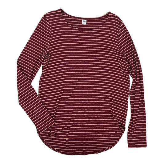 Top Ls By Old Navy In Maroon, Size:M
