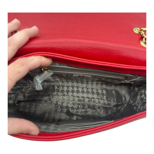 Handbag Designer By Karl Lagerfeld In Red, Size:Medium