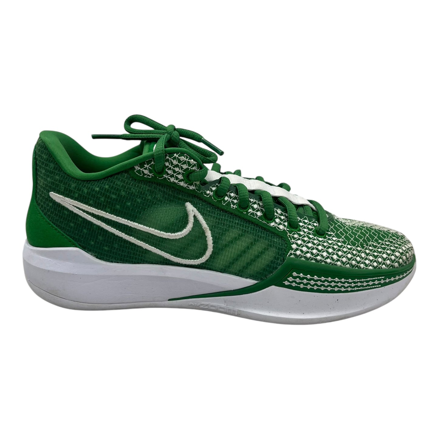 Shoes Athletic By Nike In Green & White, Size:7.5