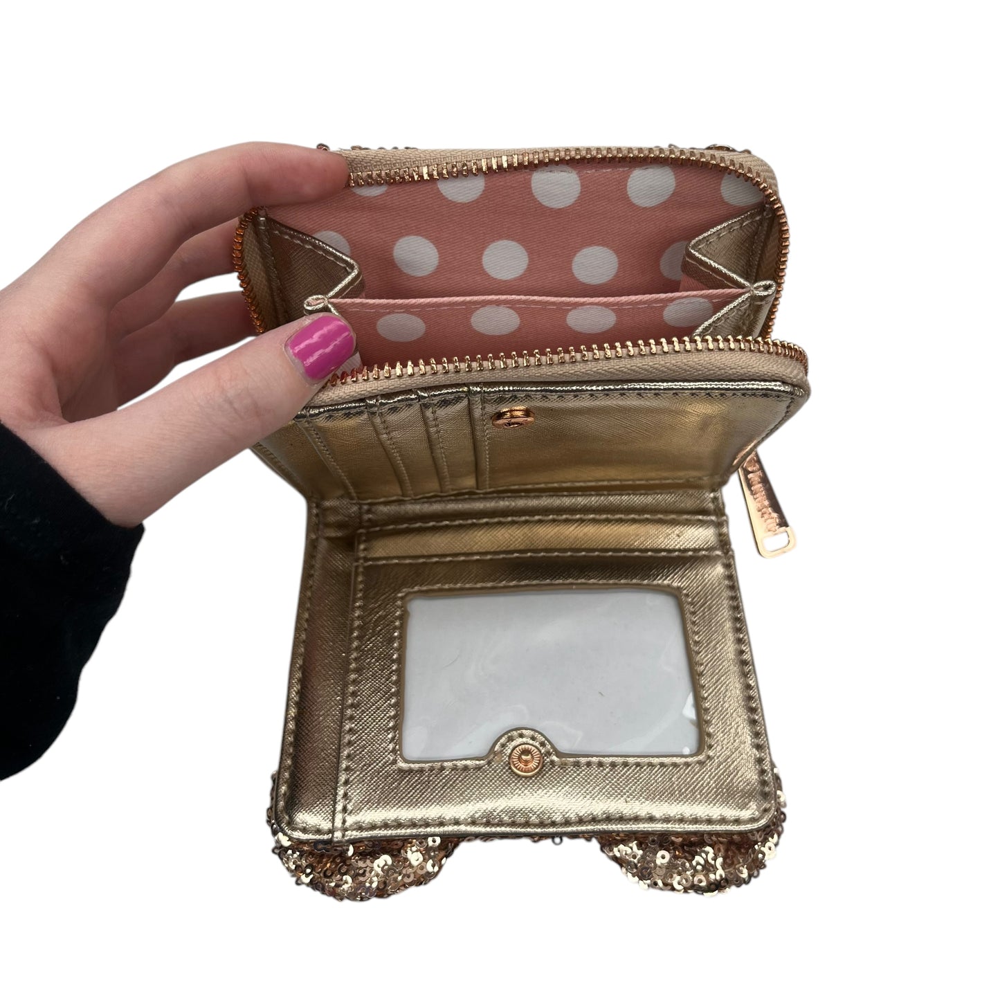 Wallet By Cmc In Rose Gold, Size:Medium