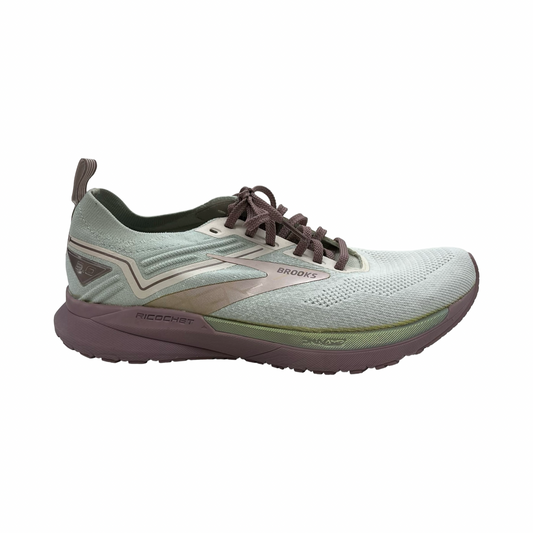 Shoes Athletic By Brooks In Green & Purple, Size:10