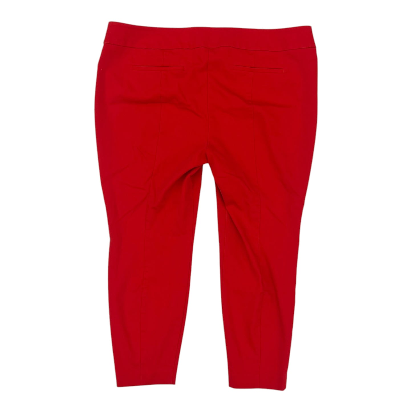 Pants Chinos & Khakis By Loft In Red, Size:20