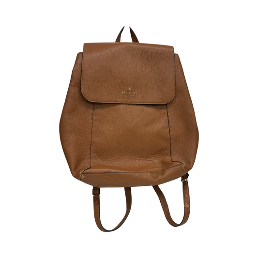Backpack Designer By Kate Spade In Tan, Size:Medium