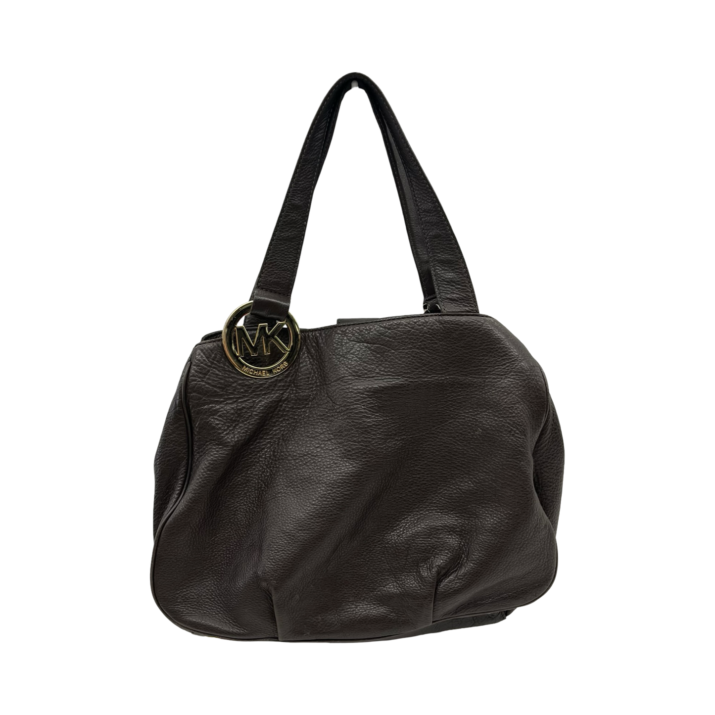 Handbag Designer By Michael Kors In Brown, Size:Large