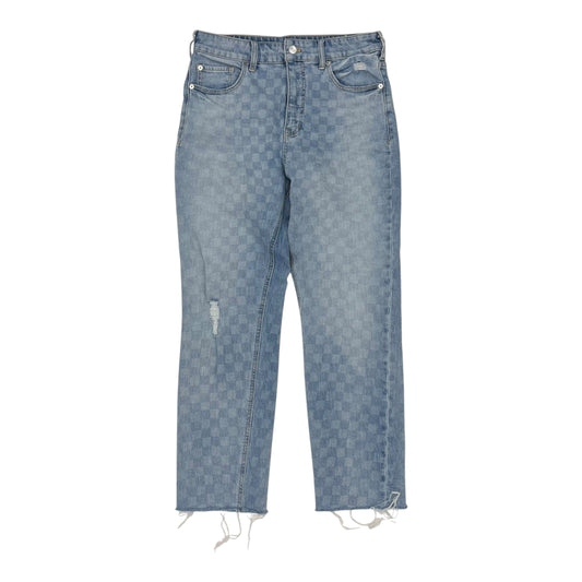 Jeans Straight By Pilcro In Blue Denim, Size:8