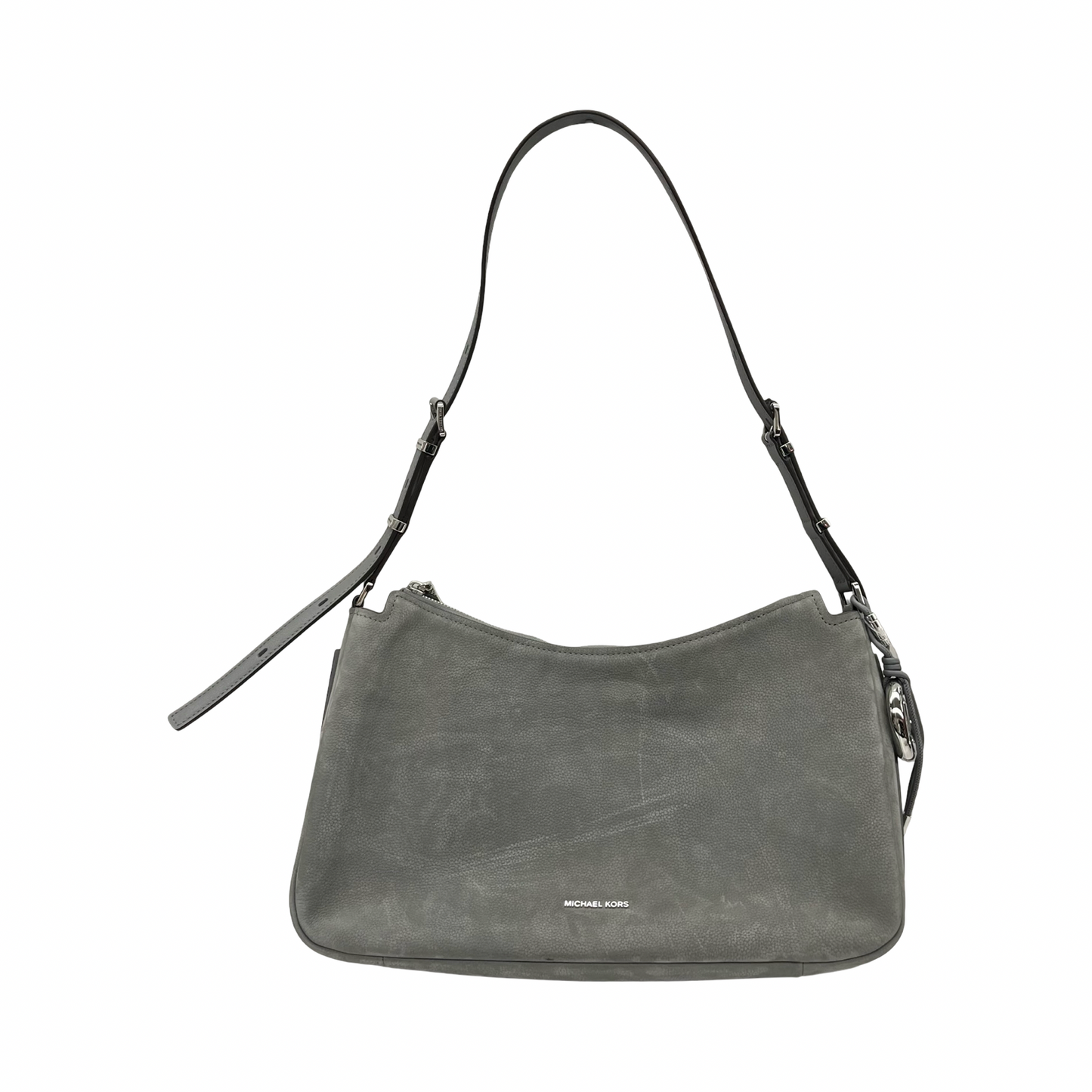 Handbag Designer By Michael Kors In Grey, Size:Large