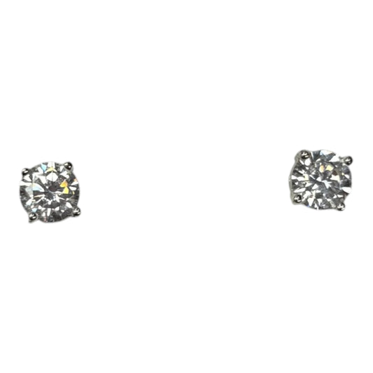 EARRINGS STUD by    CLOTHES MENTOR In SILVER