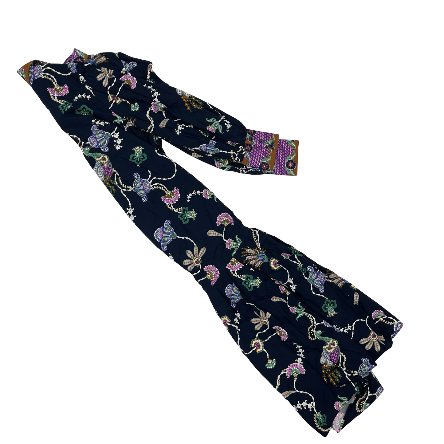 Dress Party Long By Loft In Blue, Size:14