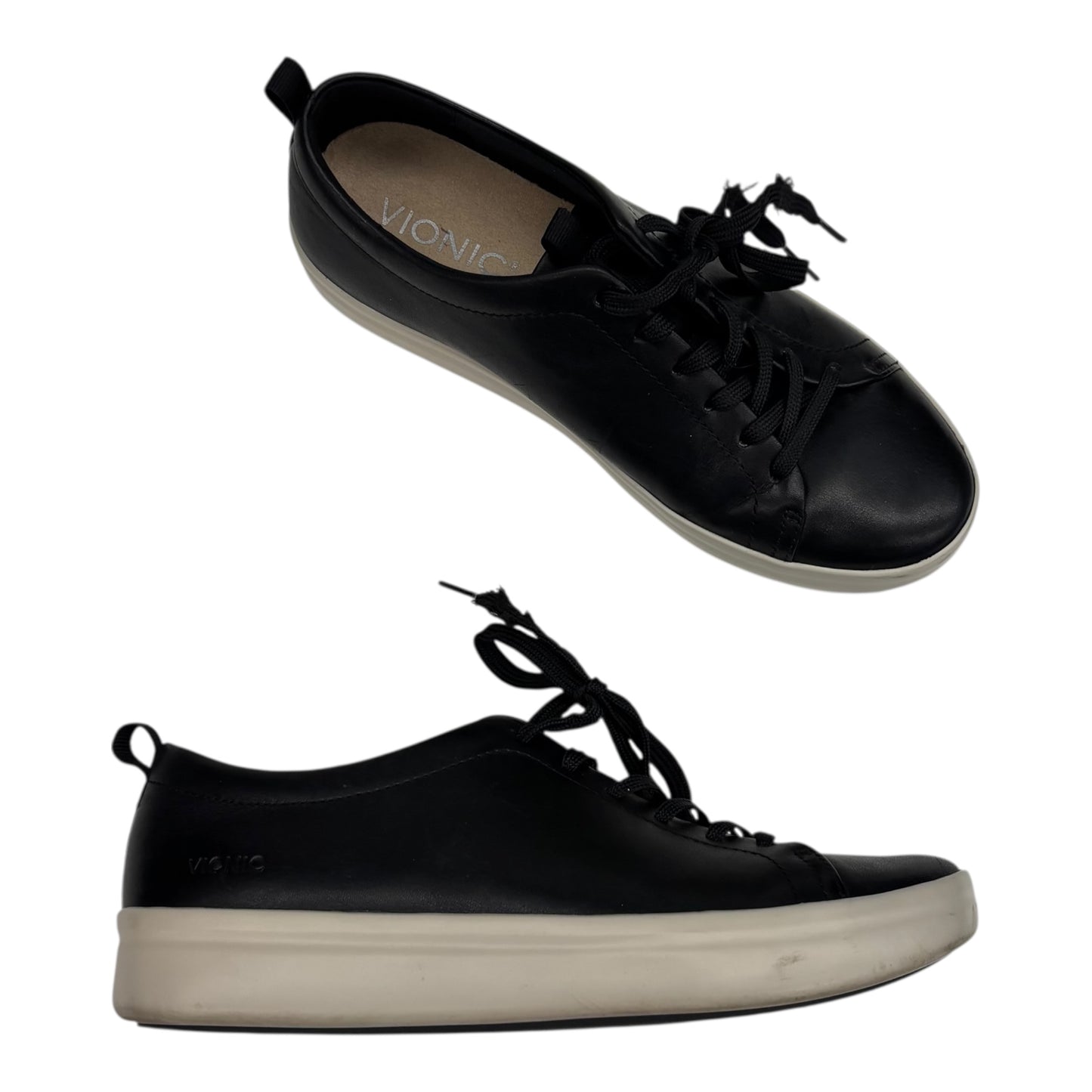 Shoes Sneakers By Vionic In Black, Size:6.5