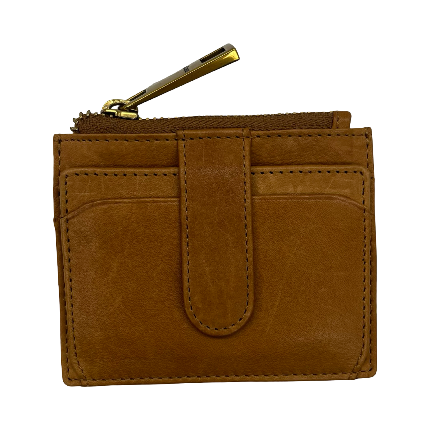 Wallet Leather By Margot In Tan, Size:Small