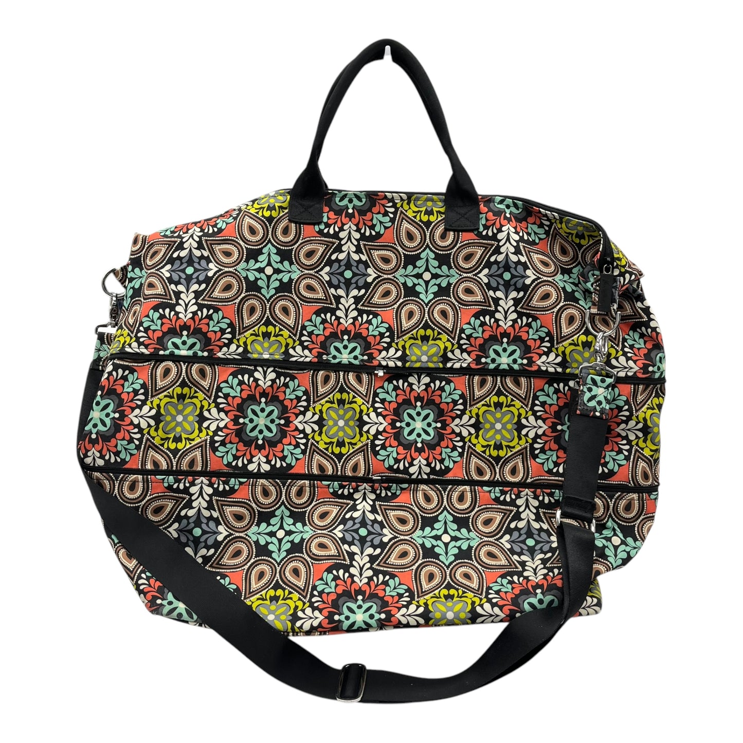Duffle And Weekender By Vera Bradley In Brown, Size:Large