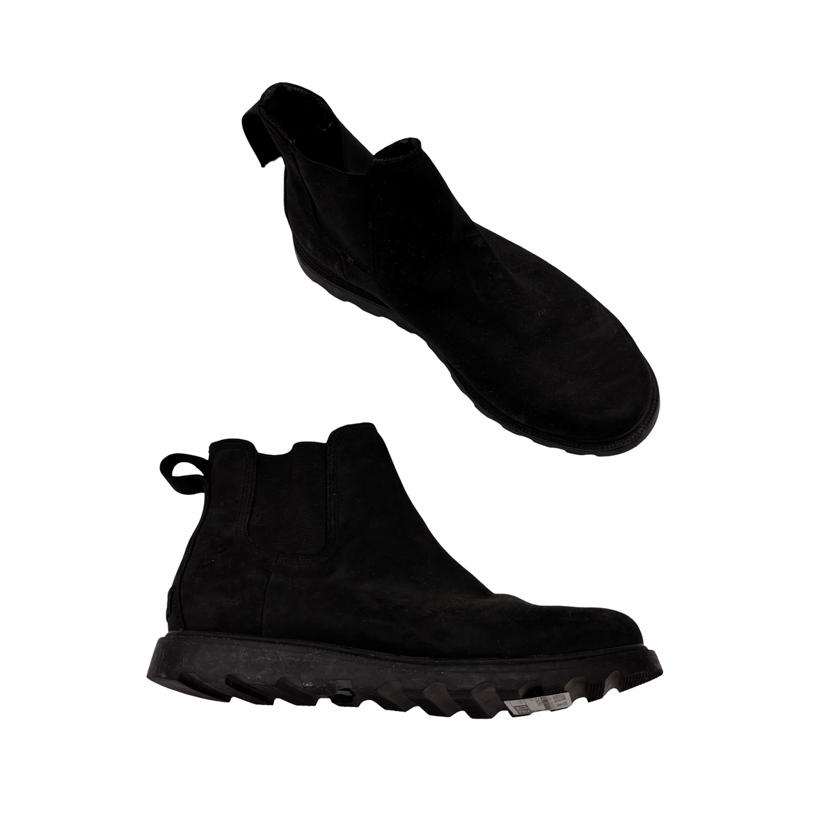 Boots Ankle Flats By Sorel In Black, Size:7.5