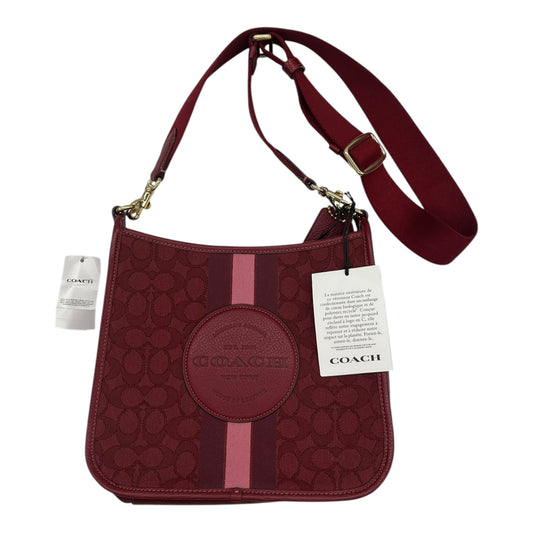 Crossbody Designer By Coach In Red, Size:Medium