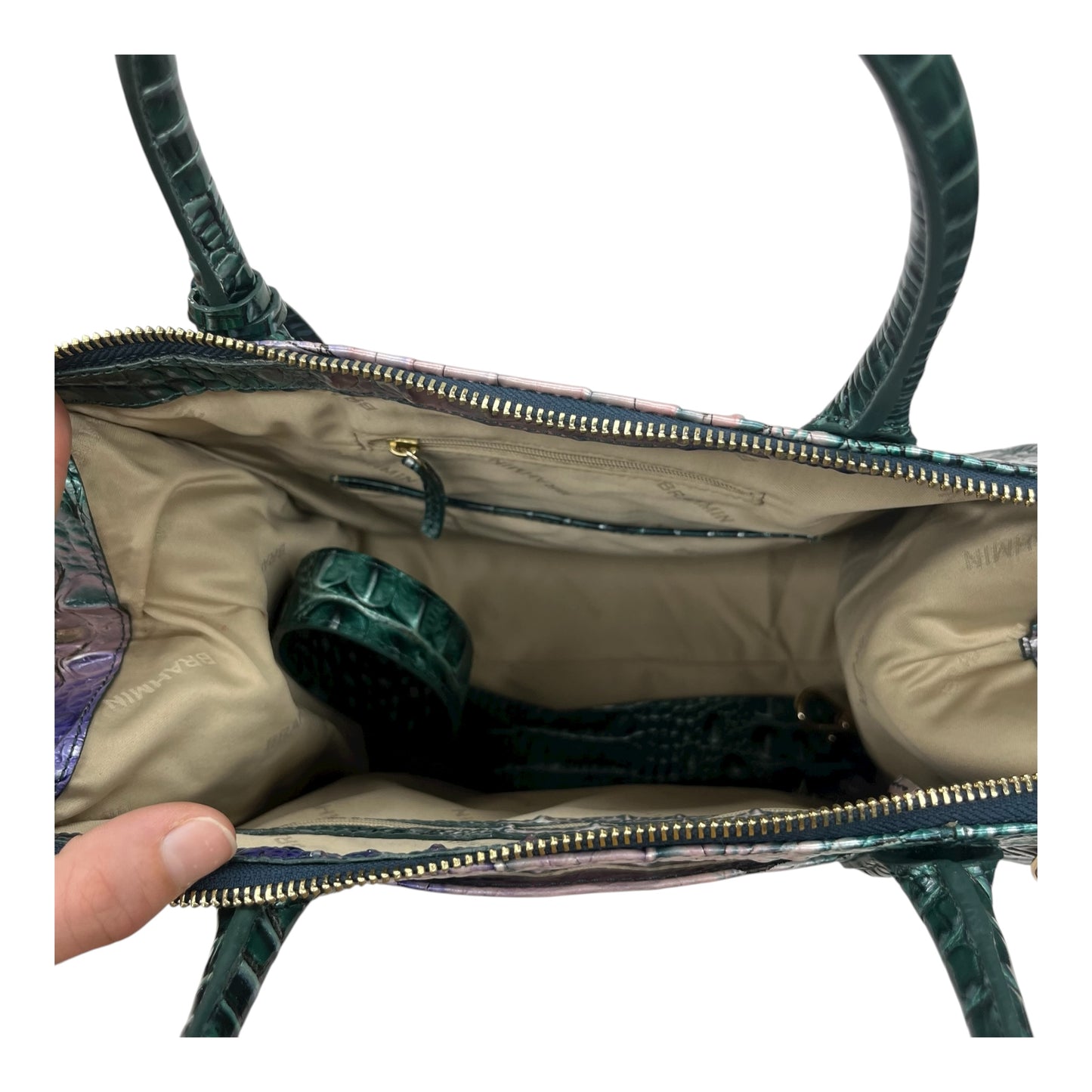 Handbag Designer By Brahmin In Multi, Size:Large