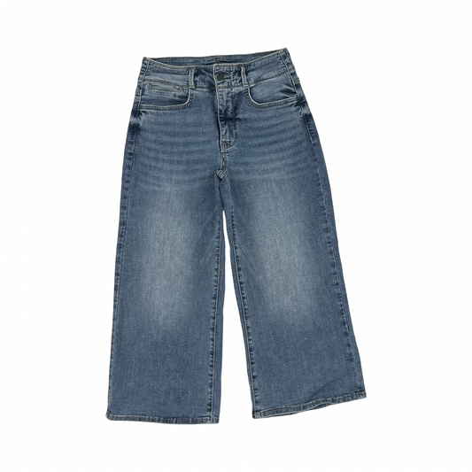 Jeans Cropped By Not Your Daughters Jeans In Blue Denim, Size:6