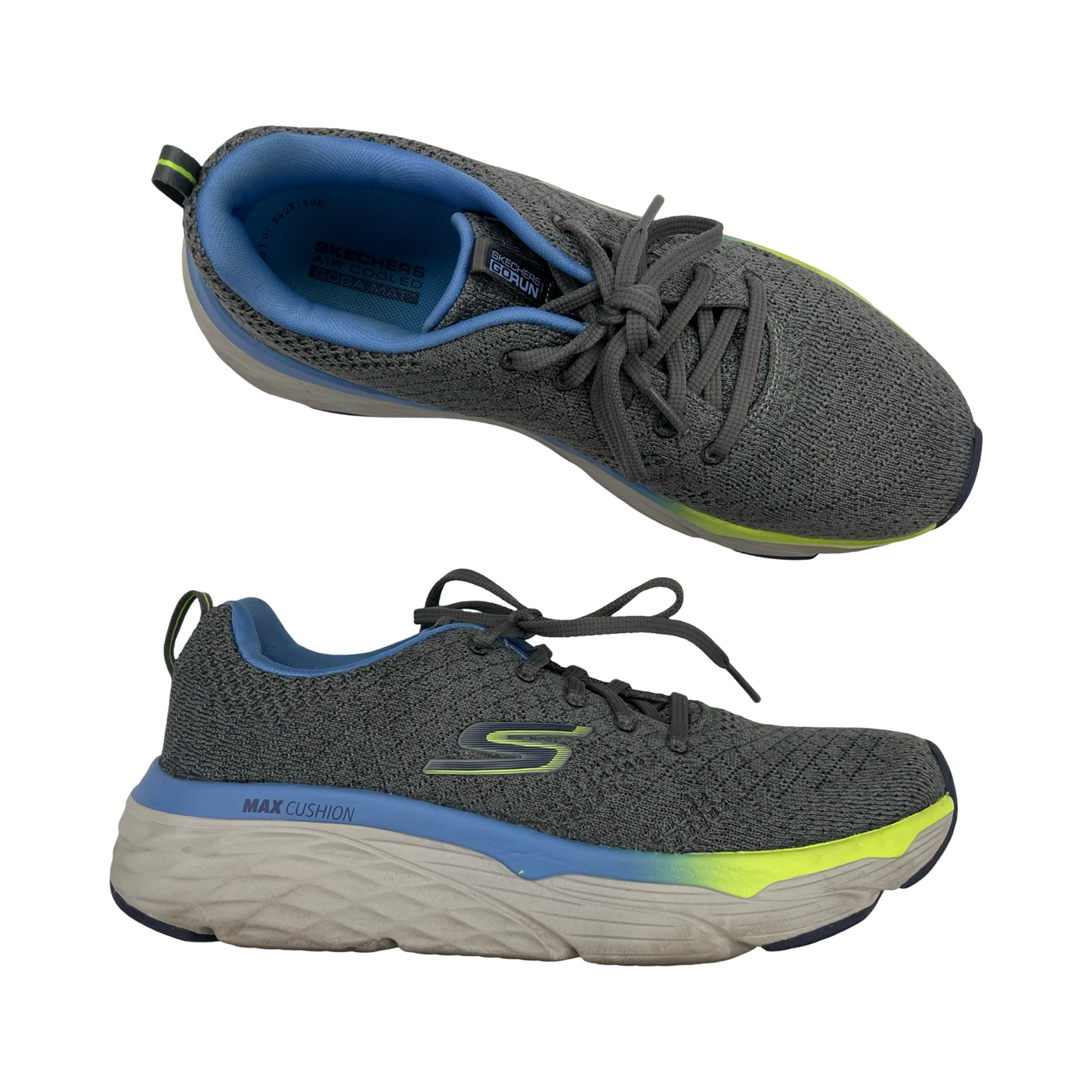 Shoes Athletic By Skechers In Blue & Grey, Size:9