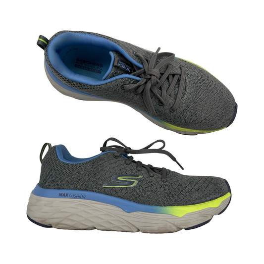 Shoes Athletic By Skechers In Blue & Grey, Size:9