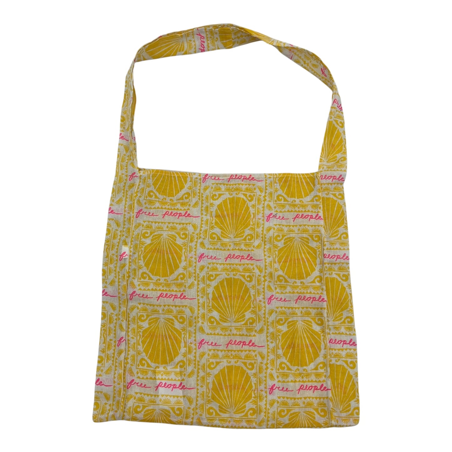 Tote By Free People In Yellow, Size:Small