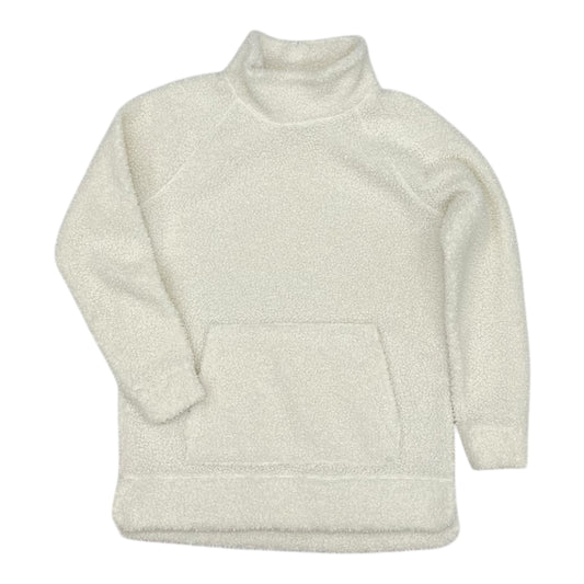 Sweatshirt Collar By Clothes Mentor In Cream, Size:Xs