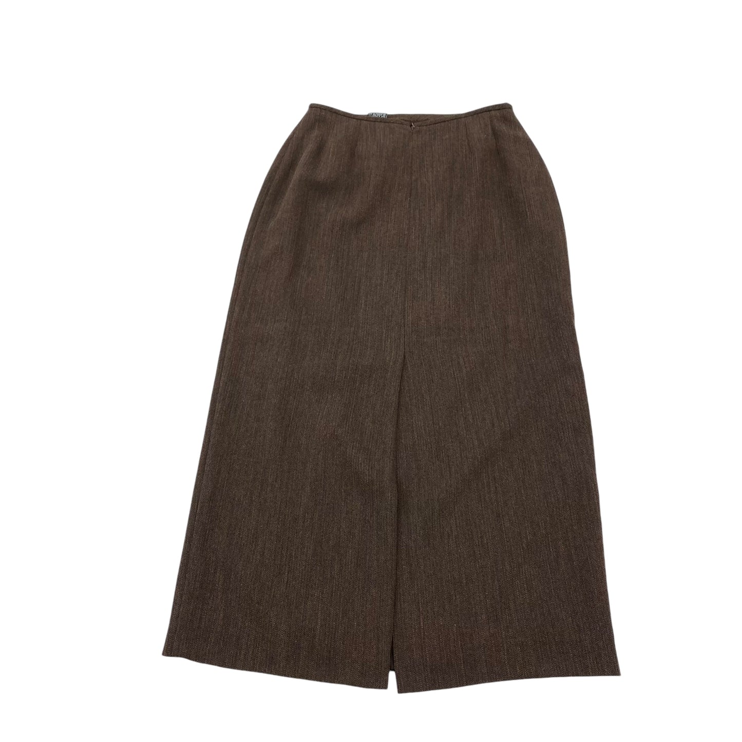 BROWN SKIRT MAXI by KASPER Size:12