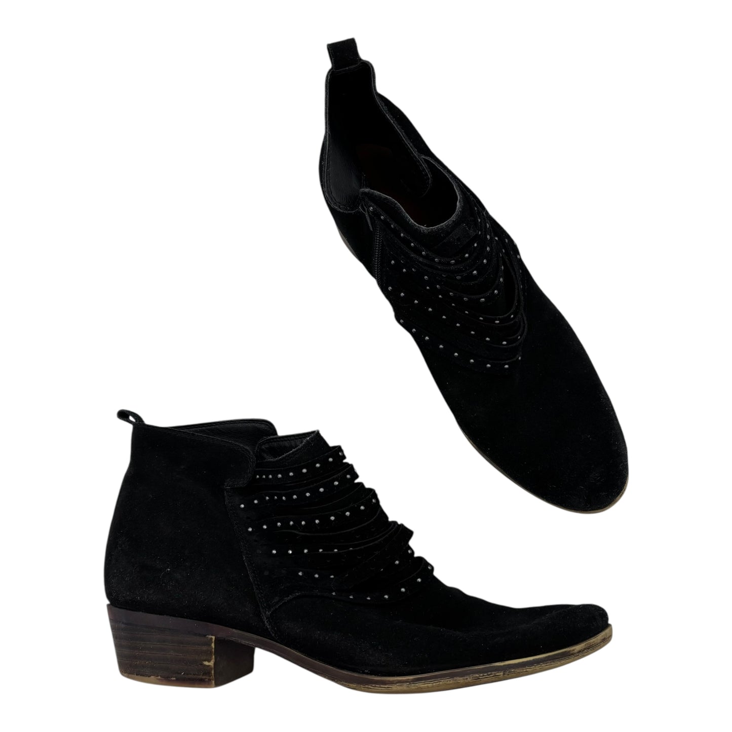 Boots Leather By Lucky Brand In Black, Size:11