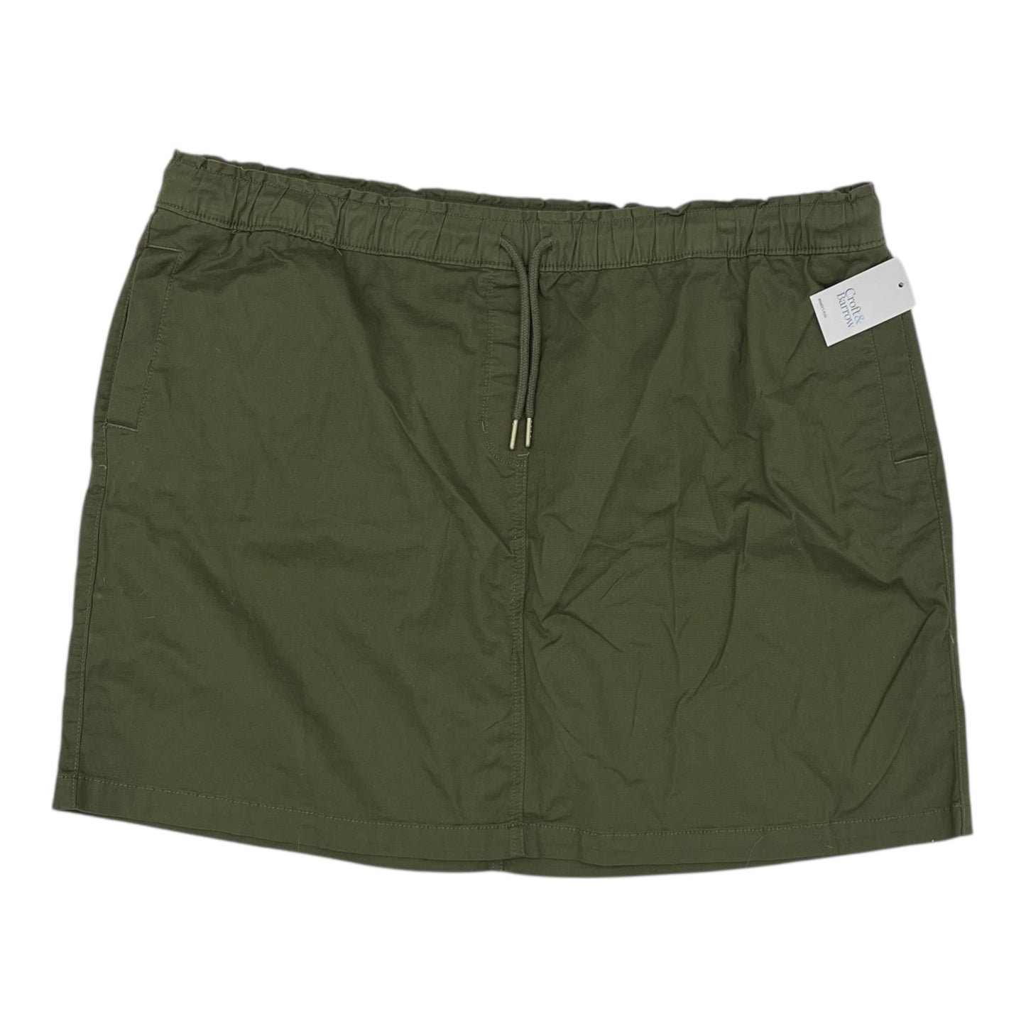 Skirt Mini & Short By Croft And Barrow In Green, Size:2X