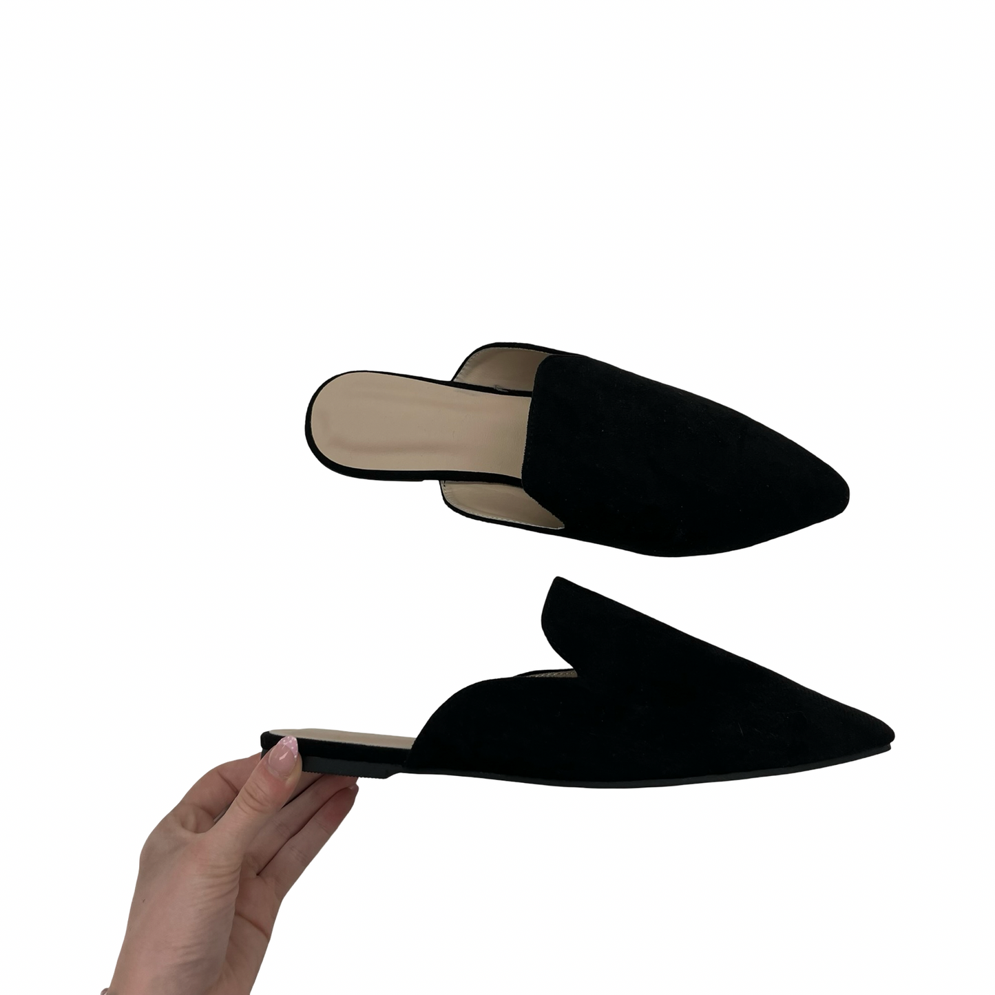 Shoes Flats By Cmf In Black, Size:11