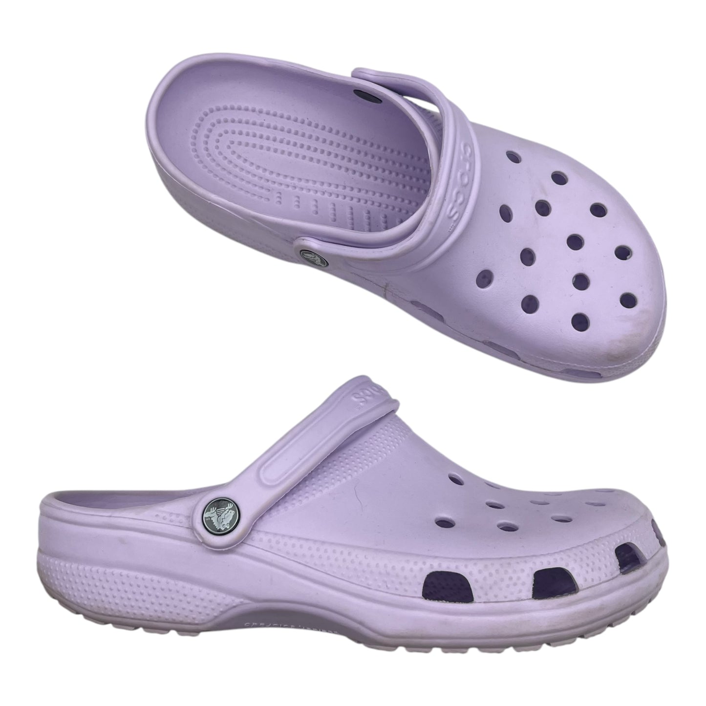 Sandals Sport By Crocs In Purple, Size:12