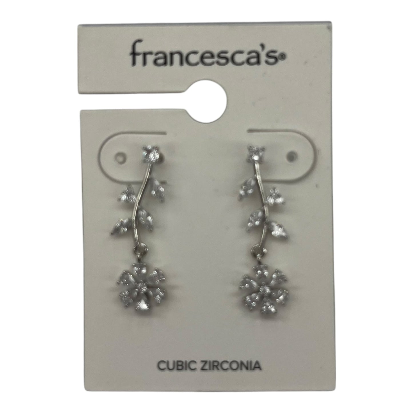 Earrings Dangle/Drop By Francesca’S In Silver