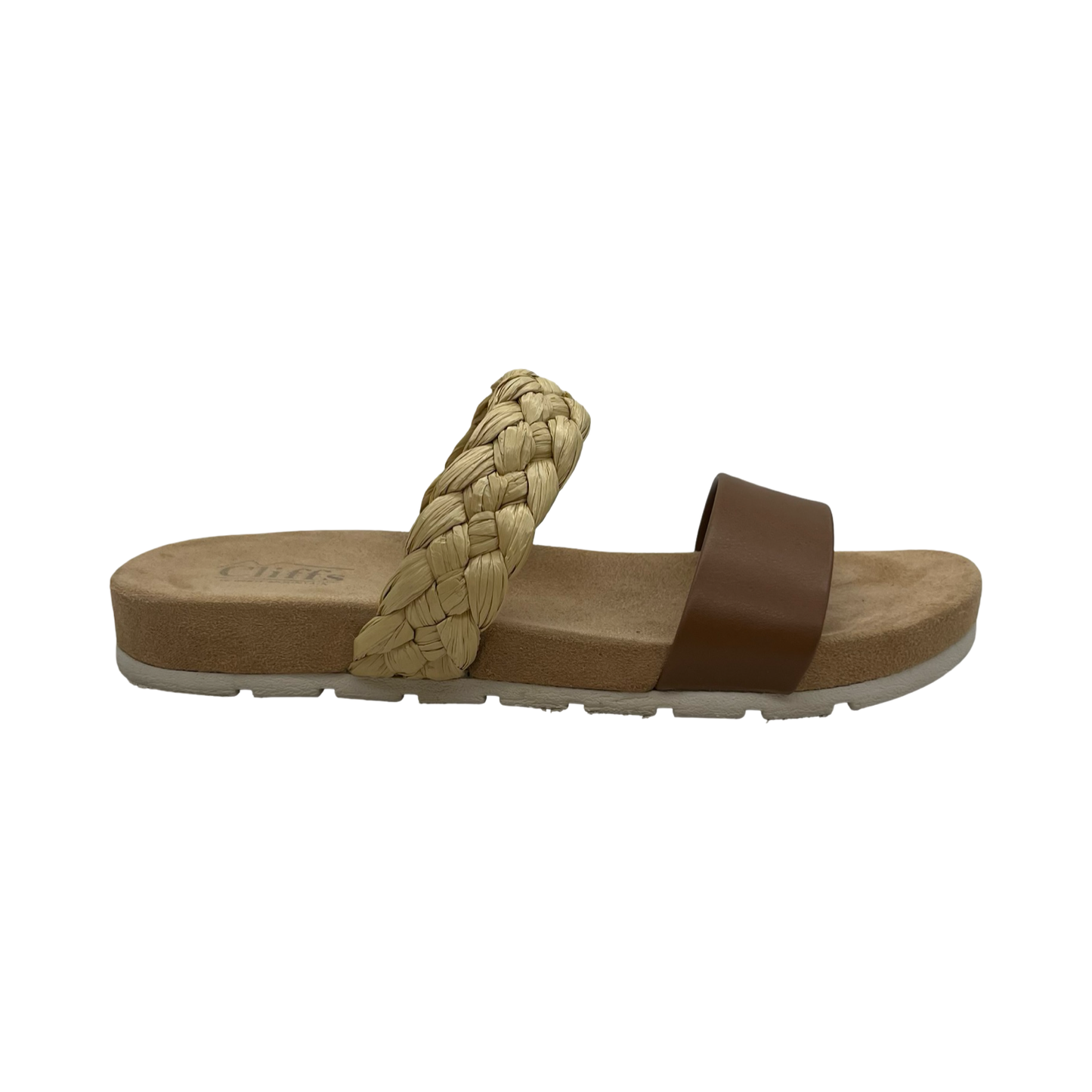 Sandals Flats By Cliffs By White Mountain In Tan, Size:8
