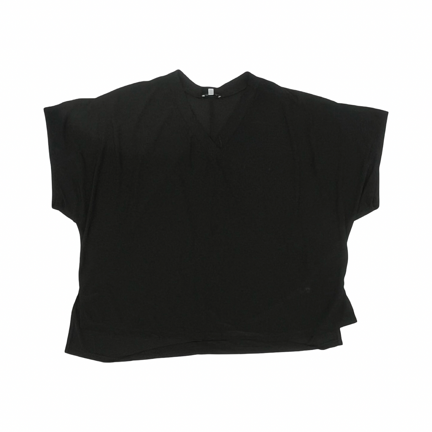 Blouse Ss By White Birch In Black, Size:2X